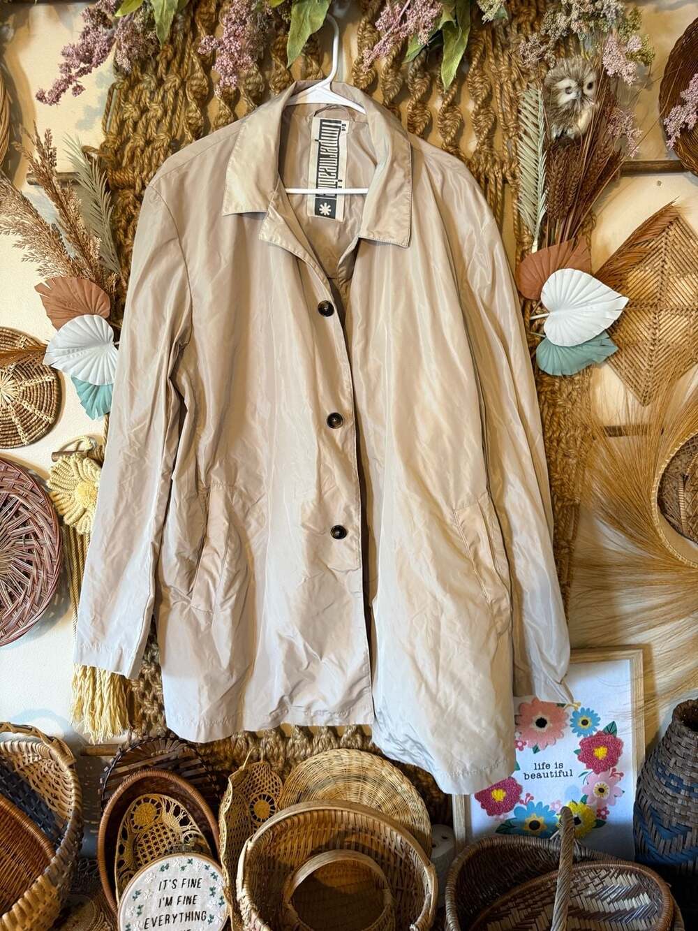 Bullock & Jones Brando J Car Coat in Sand